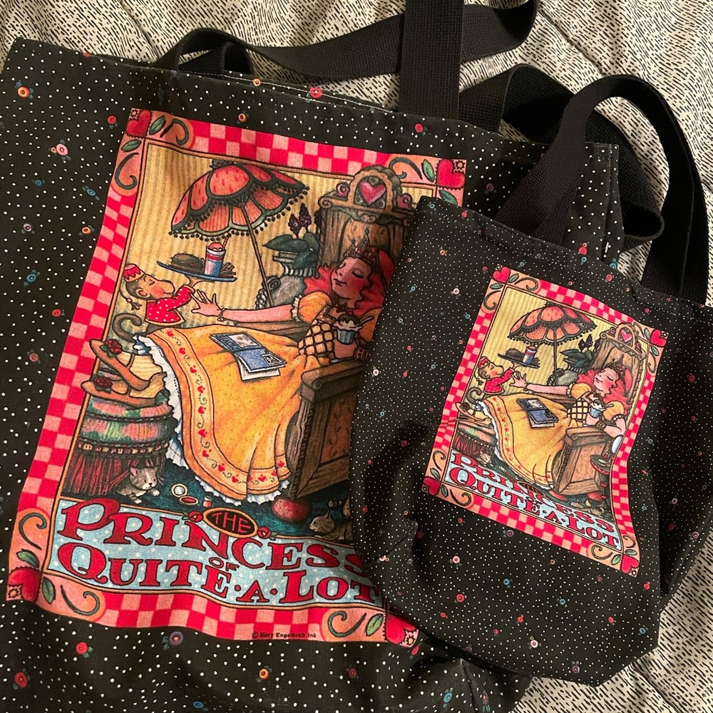 Mary Engelbreit Tote Bag Set